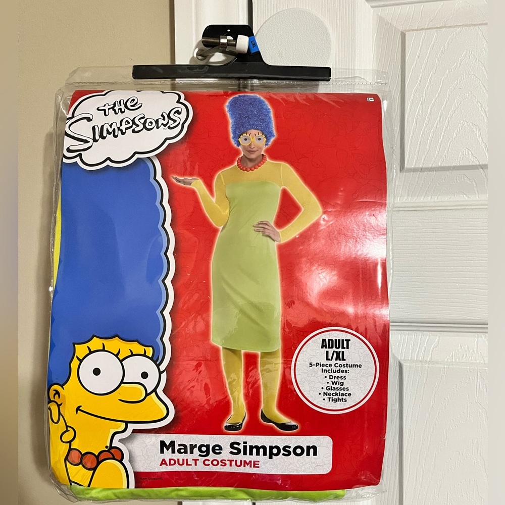Marge Simpson Costume for Adults Size L/XL